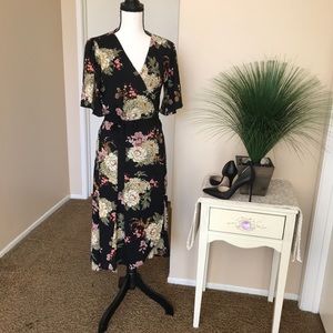 Flower WrapDress